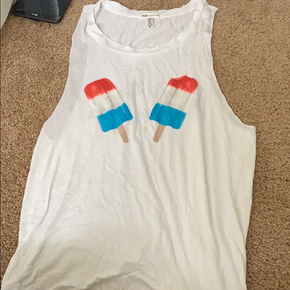 Vs Pink Muscle Tank